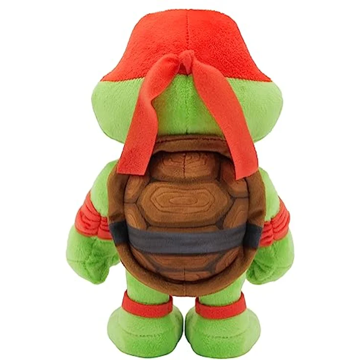 Mattel TEENAGE MUTANT Ninja Turtles Mutant Mayhem - 20 cm Raphael Plüschfigur zum Kuscheln und Spielen, tolles Geschenk für TMNT-Fans ab 3 Jahren, HRC79 – Bild 4