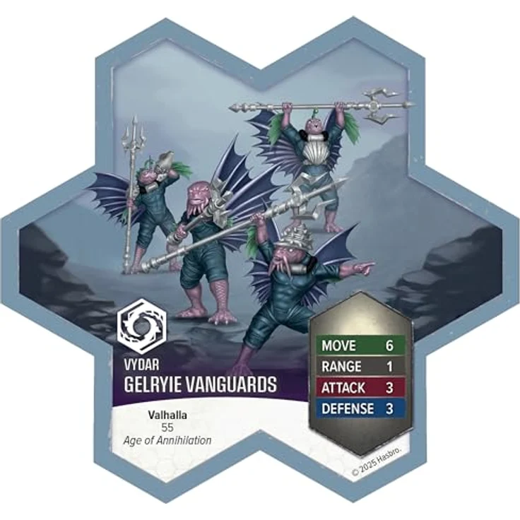 Renegade Heroscape Armeeerweiterung Embers of War: Krakenling & Gelryie Vanguards, für 2-4 Spieler, englische Version, strategische Erweiterung – Bild 3