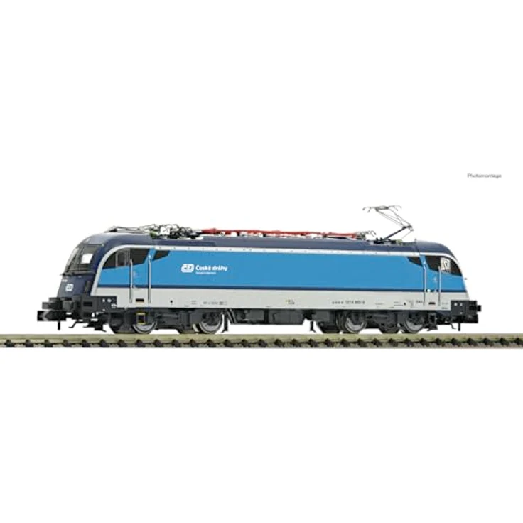 Fleischmann 7560024 N E-Lok 1216 903-5 der CD, Modellbahn mit Lackierung im „Najbrt-Design“ – Bild 2
