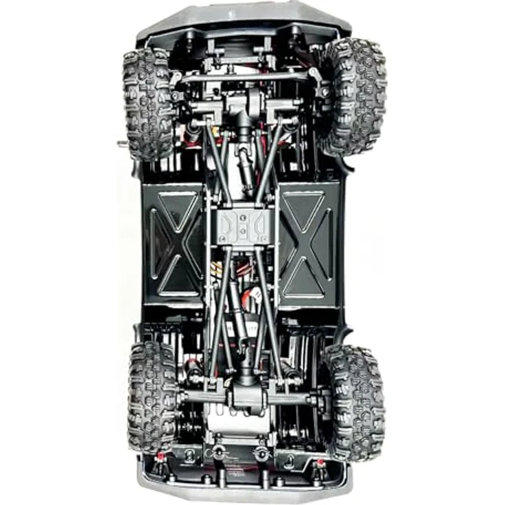 Absima Crawler CR18P EVO-V2 Rock Van, 4WD Elektrocrawler im Maßstab 1:18, blau, Ready-to-Run (RTR) – Bild 5