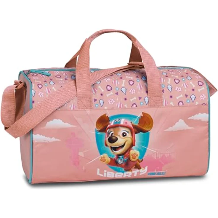 fabrizio® Sporttasche Fabrizio Kids Paw Patrol Sporttasche, strapazierfähiges Polyester, süßes Paw Patrol Motiv, längenverstellbarer Schultergurt – Bild 2