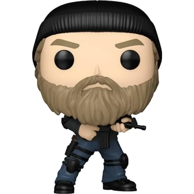 Funko POP! Vinyl Figur Television Stranger Things Jim Hopper 1784, ca. 9 cm groß, detailreich, Sammler Edition in Fensterbox – Bild 2