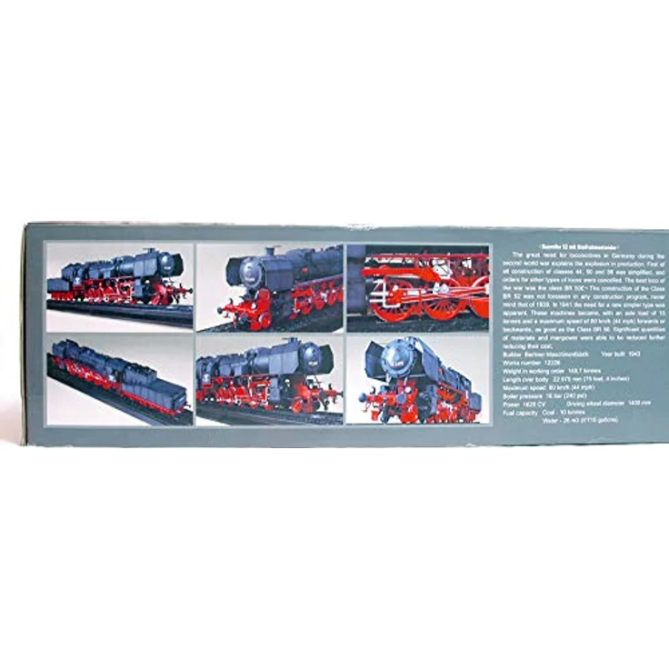 Trumpeter Kriegslokomotive BR52, Plastikmodellbausatz mit hoher Detailtreue, einfach handhabbar – Bild 4