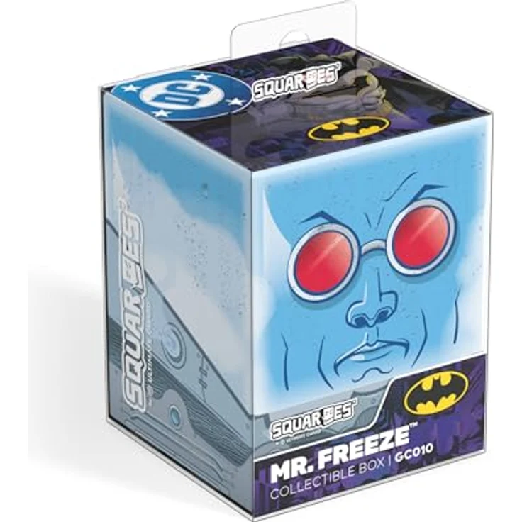 Squaroes Squaroe Batman: Gotham City GC010 - Mr. Freeze, Sammelbox für 100 Spielkarten, hergestellt aus 78% erneuerbaren Rohstoffen – Bild 8