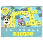 Mattel Games Scrabble Junior - Langlebigkeit, flexible Gestaltung, für Anfänger und Fortgeschrittene