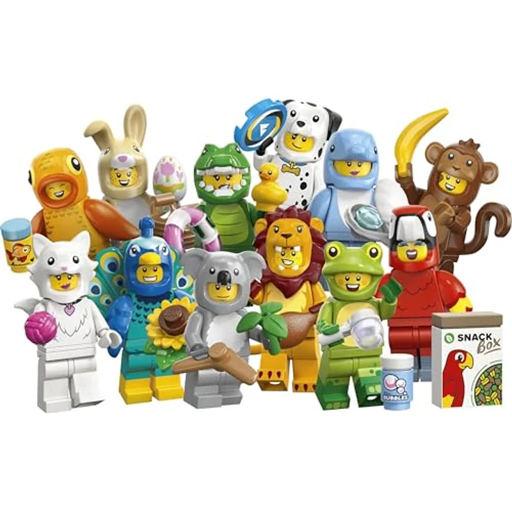 LEGO Minifiguren Tiere Serie 28 (71051) - Überraschungsbox mit 1 zufälliger Minifigur, ab 5 Jahren, 12 verschiedene Figuren zur Auswahl – Bild 1
