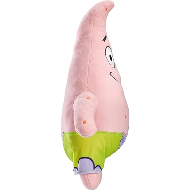 Schmidt Spiele 42844 Spongebob, Patrick, 35 cm Plüschfigur, Original Spongebob Charakter, handwaschbar, ab 0 Jahren – Bild 4