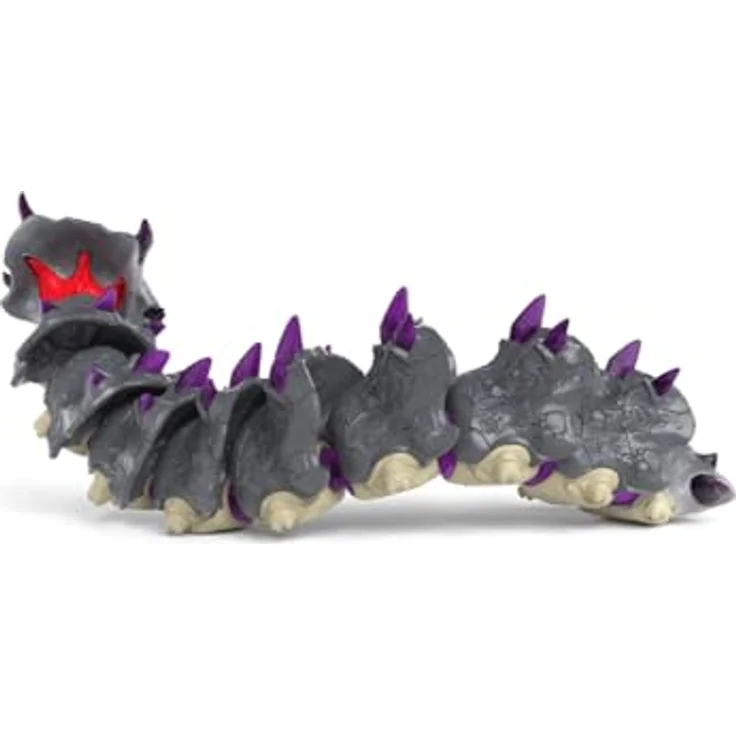 Schleich Schattenwurm (70830) Eldrador Creatures, beweglicher Körper mit stacheligen Kristallen, 26 x 4,7 x 4,2 cm – Bild 7