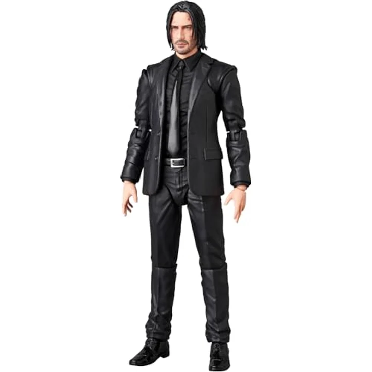 Medicom Toy John Wick Mafex Actionfigur Chapter 3 Parabellum, 16 cm mit Zubehör – Bild 2