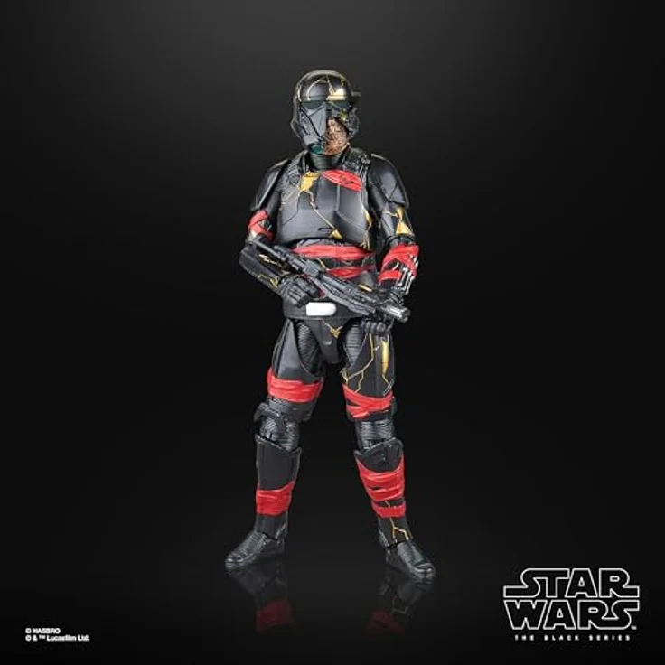 Star Wars The Black Series Night Trooper, Premium Action-Figur aus Star Wars: Ahsoka, 15 cm mit Blaster und beweglichen Teilen – Bild 3