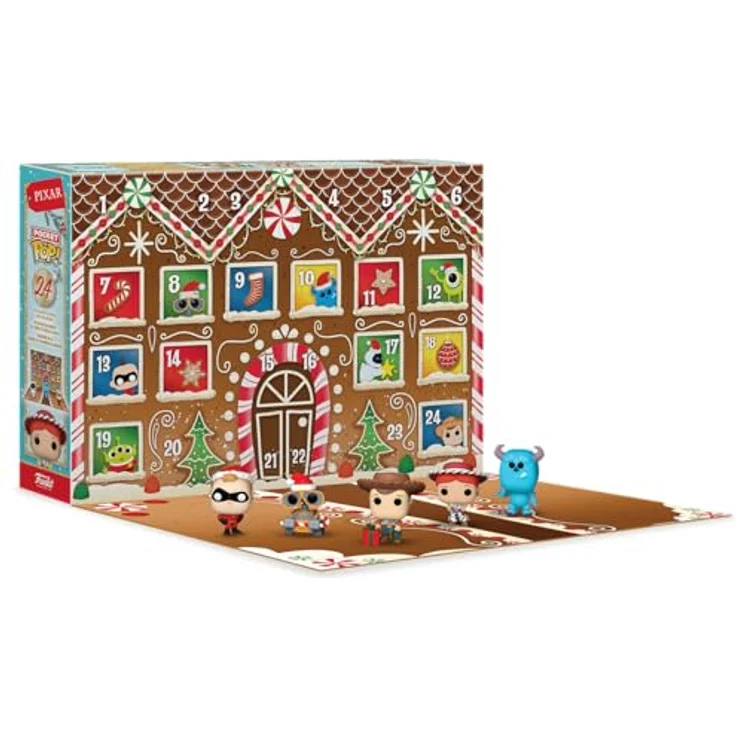 Funko Advent Calendar: Pixar 2024 - 24 Tage der Überraschung - Vinyl-Minifiguren - Mystery Box - Weihnachtsgeschenk für Mädchen und Jungen - Preisvergleich – Bild 2