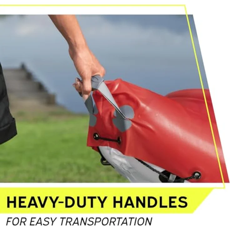 Bestway Hydro Force Rapid X1, Schlauchboot (290 cm, 1 Pers.), inklusive Paddel, Pumpe und Tragetasche, 120 kg Tragfähigkeit – Bild 6