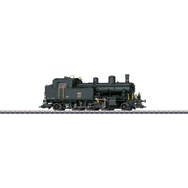 Märklin 37191 H0 Tender-Dampflok S.Eb 3/5 der SBB, Modellbahn mit Digital-Decoder und Telex-Kupplung, schwarz – Bild 1
