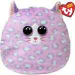 Ty Cassidy Cat Squish a Boo 14 Inches - Kuscheliger Squishy Beanie in Großformat für Kinder, Baby Soft Plush Toys - Sammlerstücke, Kuscheliges Teddybär Plüschtier