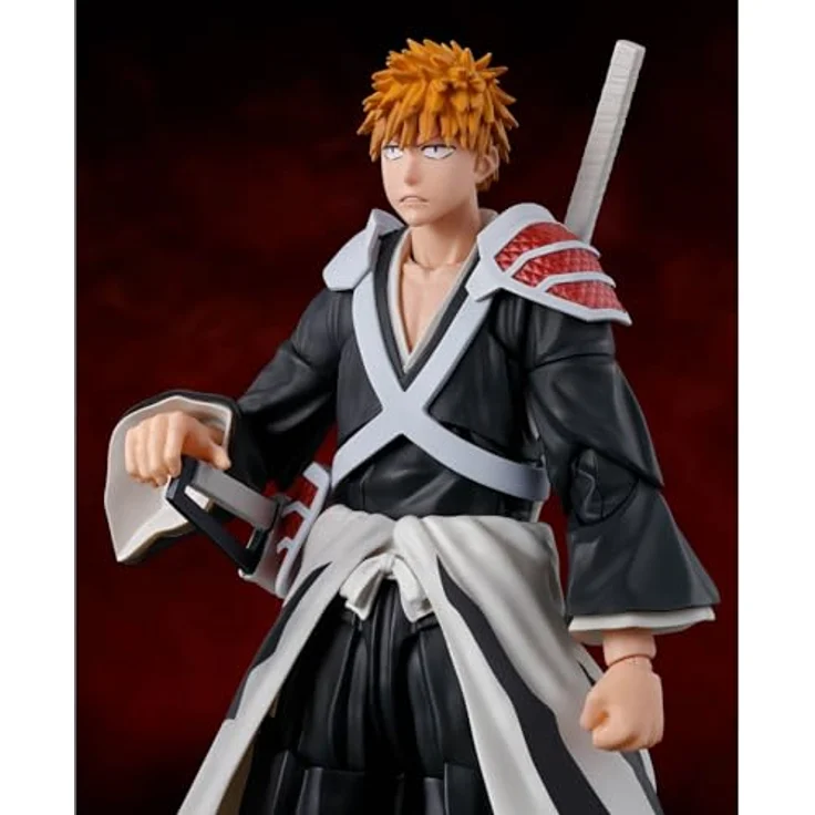 Bandai Bleach: Thousand-Year Blood War S.H. Figuarts Actionfigur Ichigo Kurosaki, 16 cm, voll beweglich mit Zubehör – Bild 4