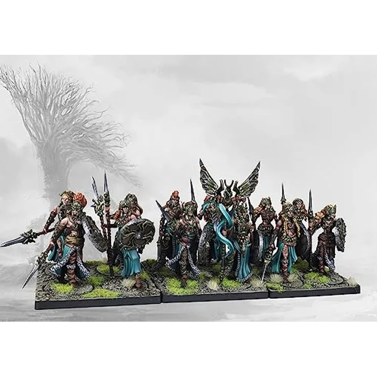 Para Bellum Wargames Nords: Valkyries Sammelfiguren, kriegerische Soldatenbräute in lila Rüstung – Bild 4