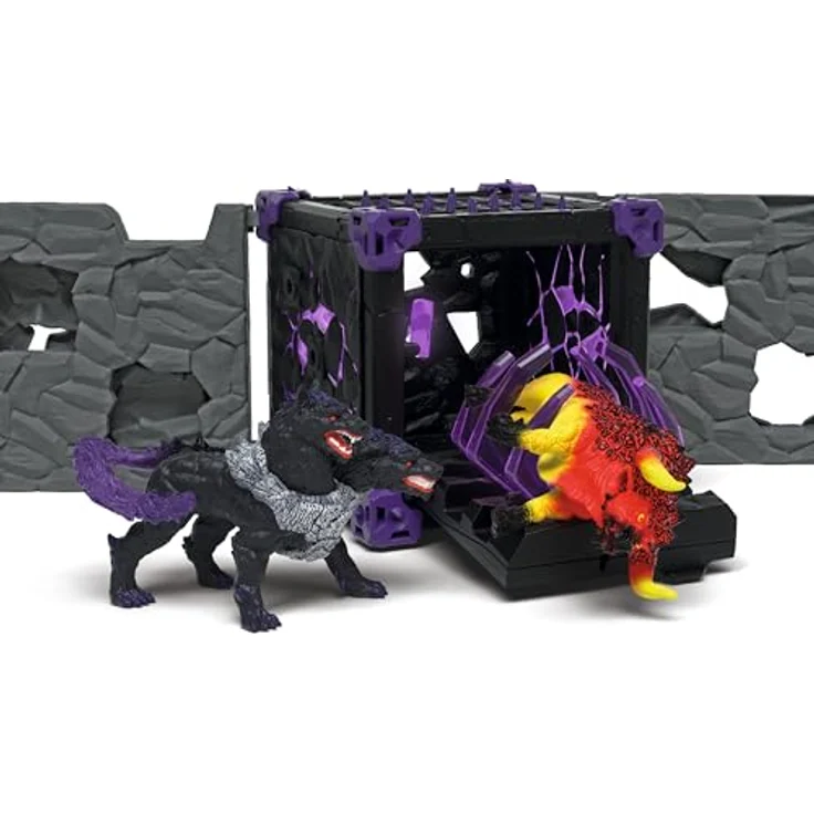 Schleich BattleCave Arena - Lava vs Schatten - ELDRADOR (42673) mit 88 x 55 x 20 cm, kombinierbar mit allen Battle Caves – Bild 3