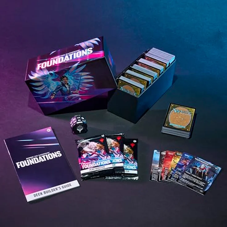 Wizards of the Coast Magic: The Gathering Foundations: Starter Collection, über 350 Karten mit 22 Foilkarten und Spielanleitungen – Bild 3