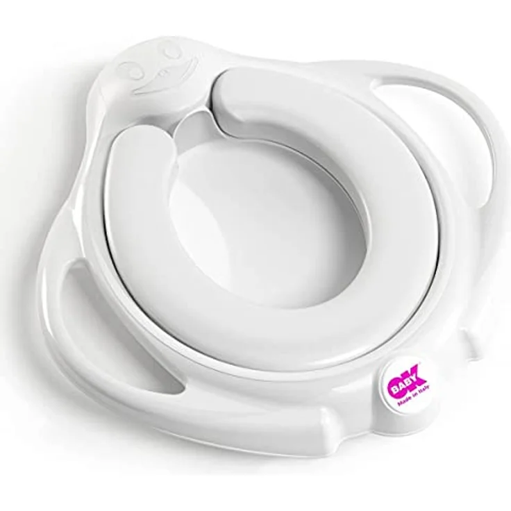 Okbaby weicher Toilettensitzverkleinerer mit weicher gepolsterter Sitzfläche. Bianco – Bild 3