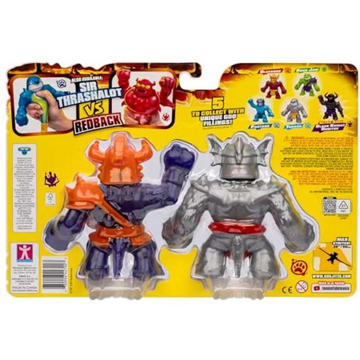 Moose Heroes of Goo Jit Zu Stretch Striker Versus-Pack, dehnbare Actionfiguren Ritter Blazagon und Corruptagon, 2 exklusive Charaktere – Bild 9