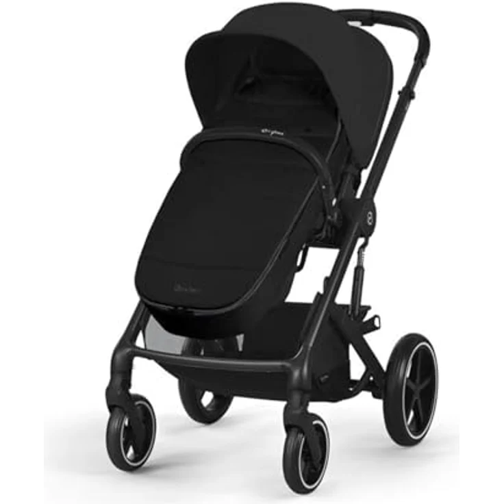 Cybex Gold Fußsack, Teddyfleece gefüttert, wasserabweisend, bis -10 °C, Gold – Bild 4