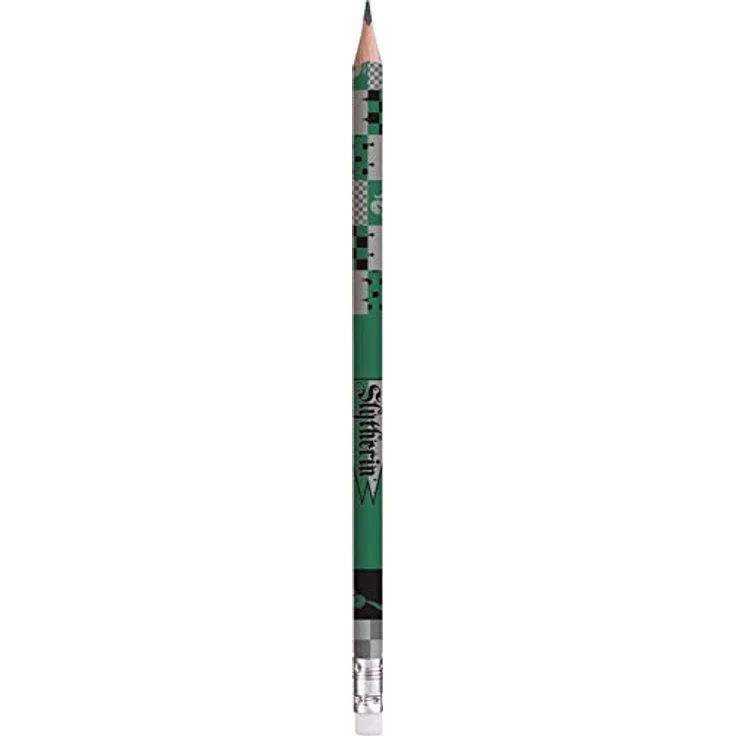 Maped 851701 - egonomische Drei-Kant-Bleistifte HARRY POTTER mit Radiergummikopf - HB-mittel - x6 Stifte - Haus Gryffindor, Haus Slytherin, Haus Ravenclaw, Haus Huffelpuff – Bild 4