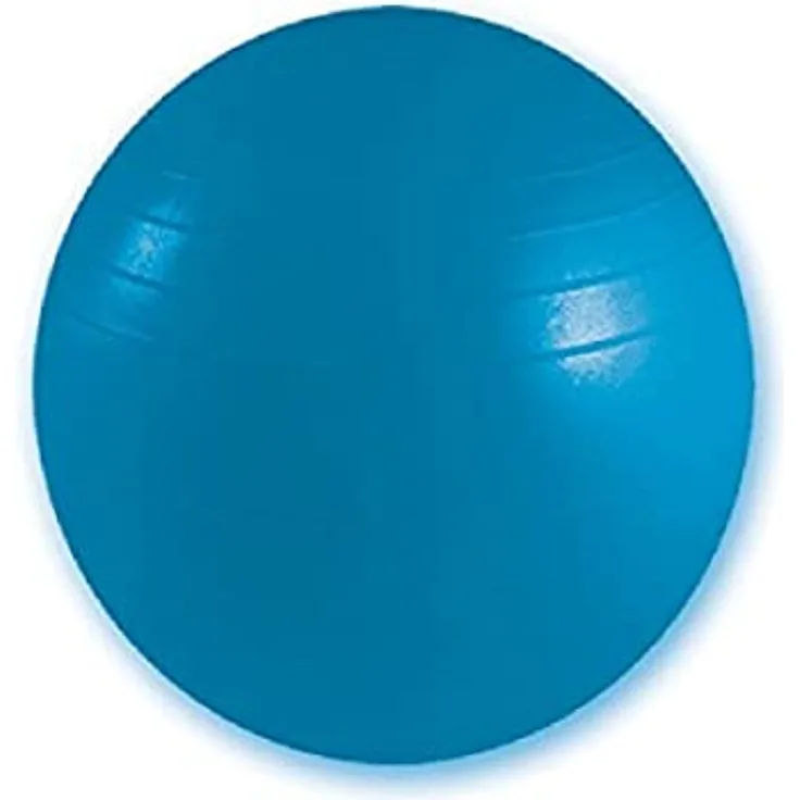 GIMA - Widerstandsball, Gymnastikball, für Rehabilitation, Dynamisches Training, Yoga, Pilates, Bürostuhl, Farbe Blau, Durchmesser 75 cm, Widerstandsstufe 136 kg