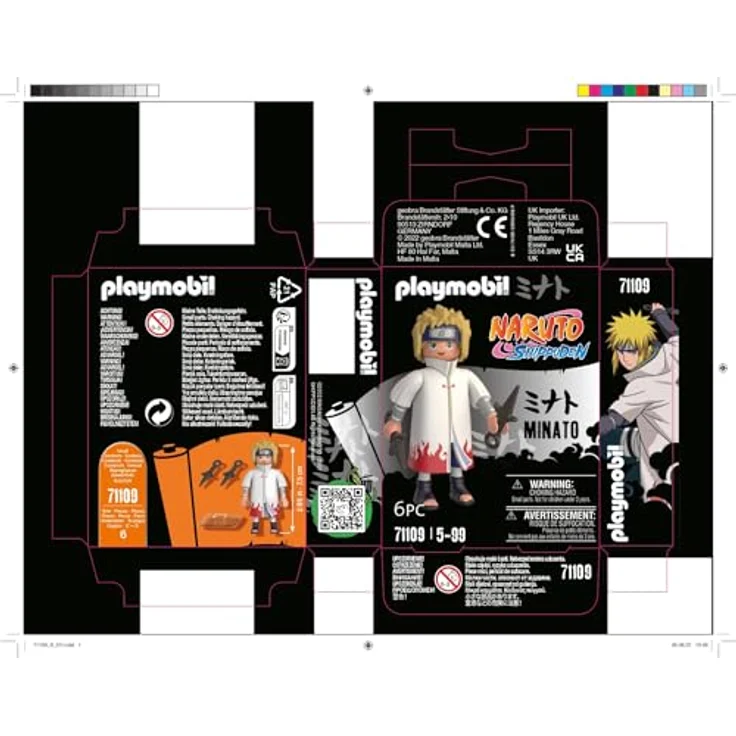 PLAYMOBIL Naruto Shippuden - Minato Konstruktionsspielzeug – Bild 6