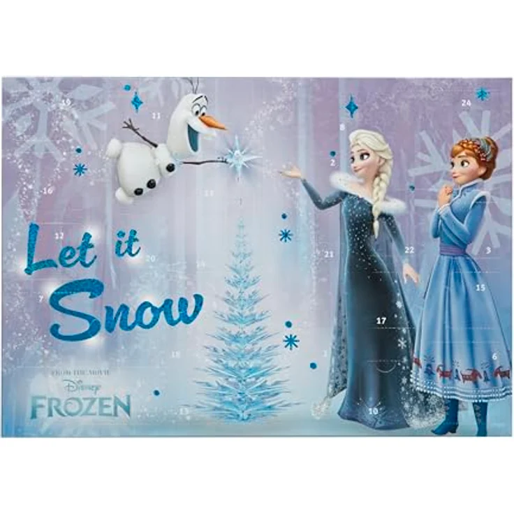 UNDERCOVER Spielzeug-Adventskalender Frozen 2025, 24-tlg. mit niedlichen Überraschungen für Kinder ab 3 Jahren – Bild 2