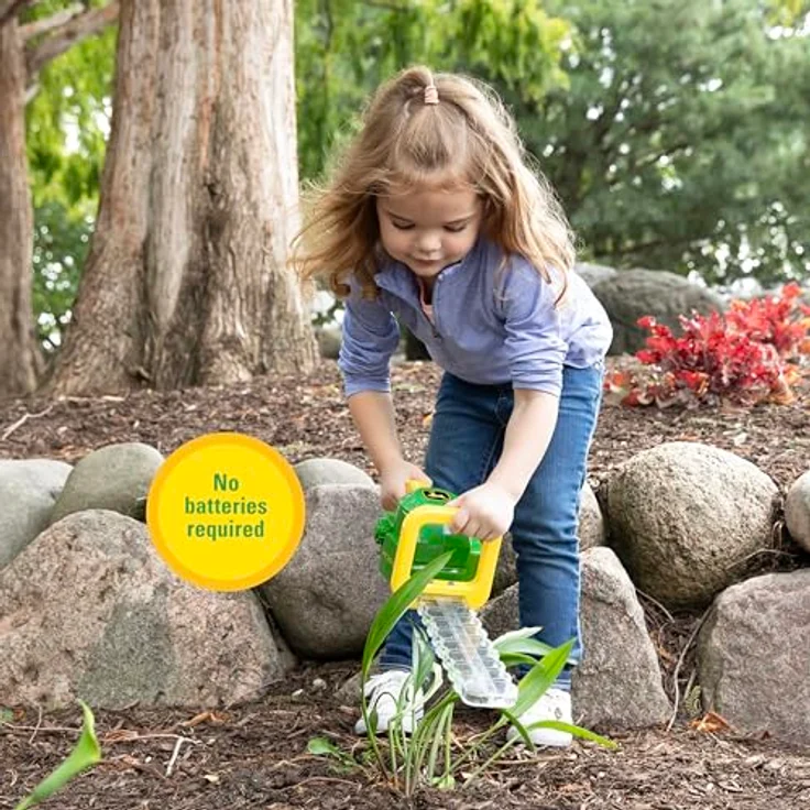JOHN DEERE John Deere Heckenschere, Gartenspielzeug ohne Batterien mit realistischer Mechanik und Soundeffekten, für Kinder ab 18 Monaten – Bild 4