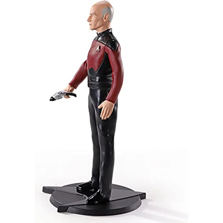 The Noble Collection Star Trek The Next Generation Capt. Picard Bendyfig – Bild 7