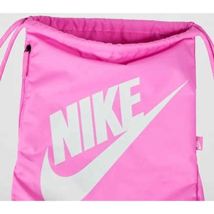 Nike Sportswear NK HERITAGE DRAWSTRING, Turnbeutel aus Polyester mit Logodruck, leicht und formstabil – Bild 4