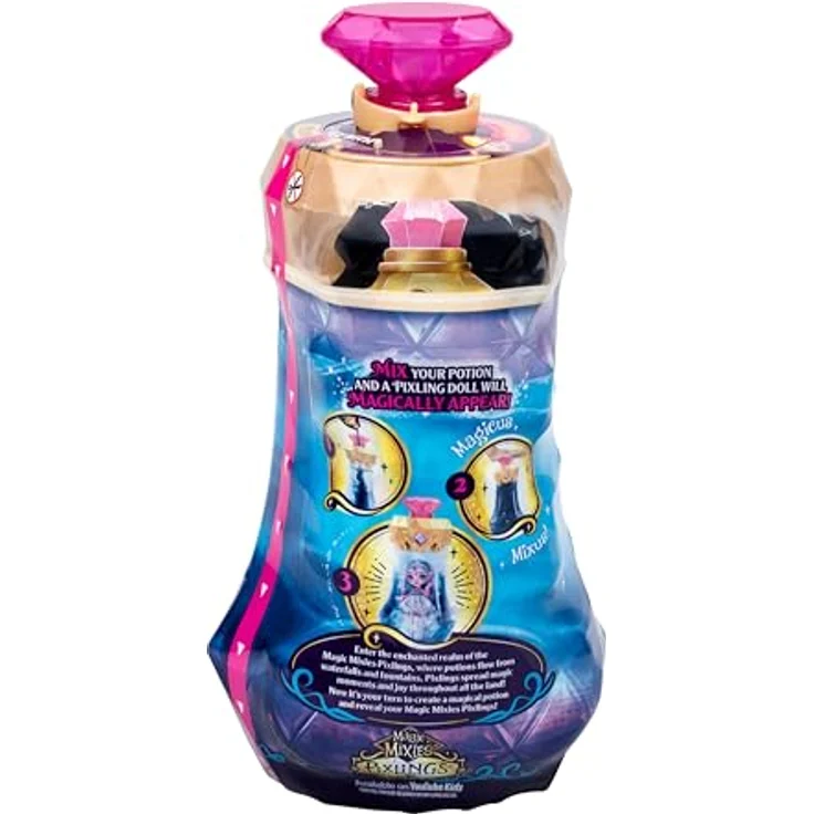 Moose Toys Magic Mixies Pixlings-Puppe Amber Drache - Dragon Zaubertrank Serie 1 – Bild 3