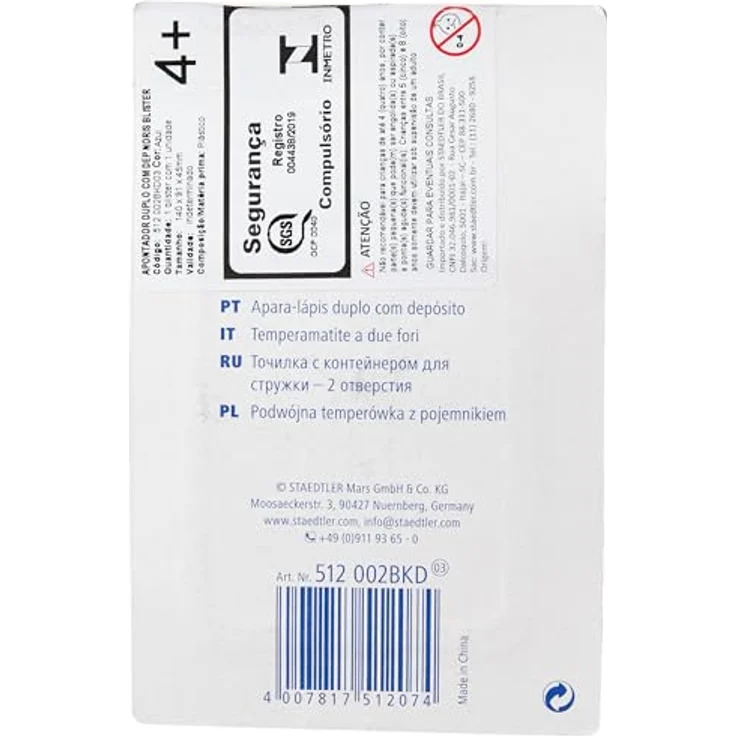 STAEDTLER 512002BKD - Doppelspitzdose Noris Club – Bild 4
