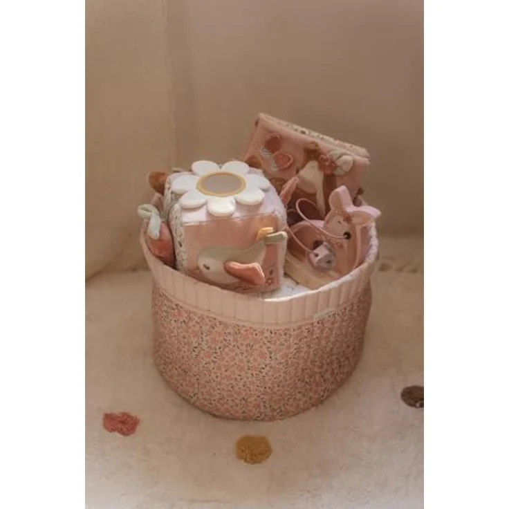 Little Dutch Fairy Garden Aktivitätenkubus, weiches Spielzeug mit verschiedenen Aktivitäten und Texturen, 14 x 14 x 14 cm – Bild 4