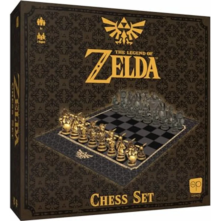 USA-OPOLY The Legend of Zelda: Schachset mit Helden- und Bösewicht-Charakteren aus dem Zelda-Universum