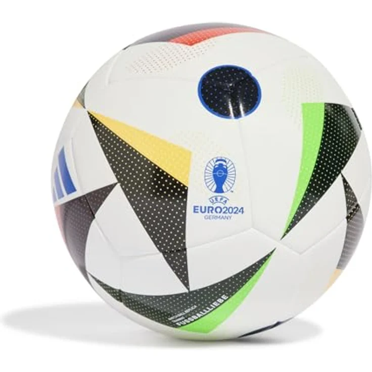Adidas Fussballliebe Training Euro 2024 Ball IN9366, Unisex Footballs, White, 3 EU - Preisvergleich – Bild 1