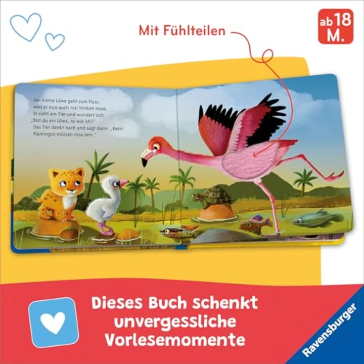 Ravensburger Fhlbuch - Mein erstes Vorlese Fhlbuch: Lwe – Bild 5