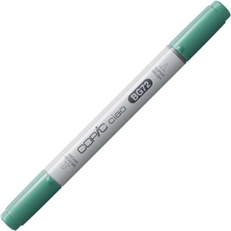 Copic Ciao Marker Typ BG - 72, Ice Ocean, vielseitiger Layoutmarker mit dualem Spitzensystem und schnelltrocknender Tinte – Bild 4