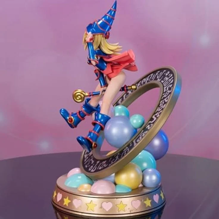 First 4 Figures Dark Magician Girl Vibrant Edition, PVC Statue aus dem Anime´Yu-Gi-Oh´, 30 cm, farbig – Bild 5