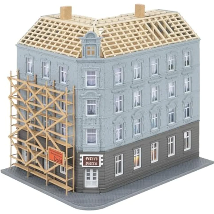 FALLER 232166 N Stadteckhaus im Umbau, Modellbau Zubehör, 1 Stück – Bild 3