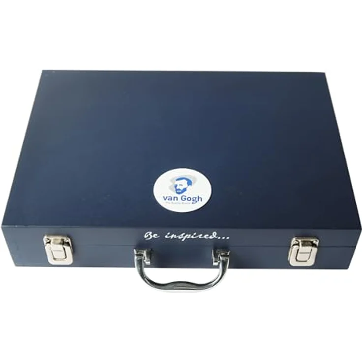 Talens Van Gogh Ölfarben-Starterbox XL, 12 x 40 ml Tuben mit Zubehör, Holzbox, inkl. Farbmischanleitung – Bild 5