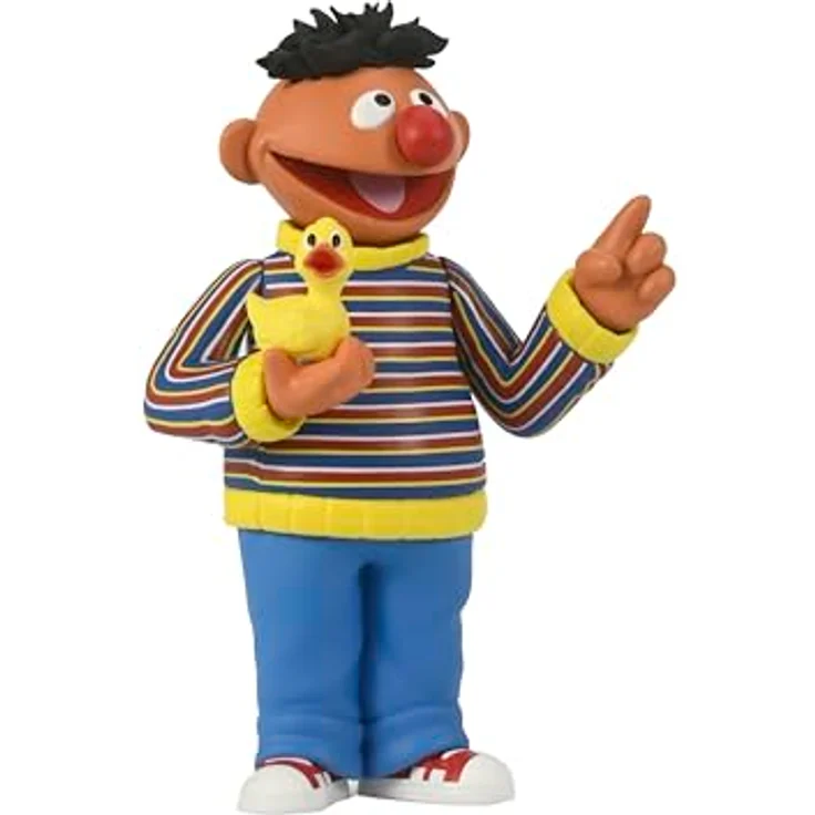 NECA Sesamstraße Toony Classics Actionfigur Ernie, 15 cm, Sammelfigur – Bild 5