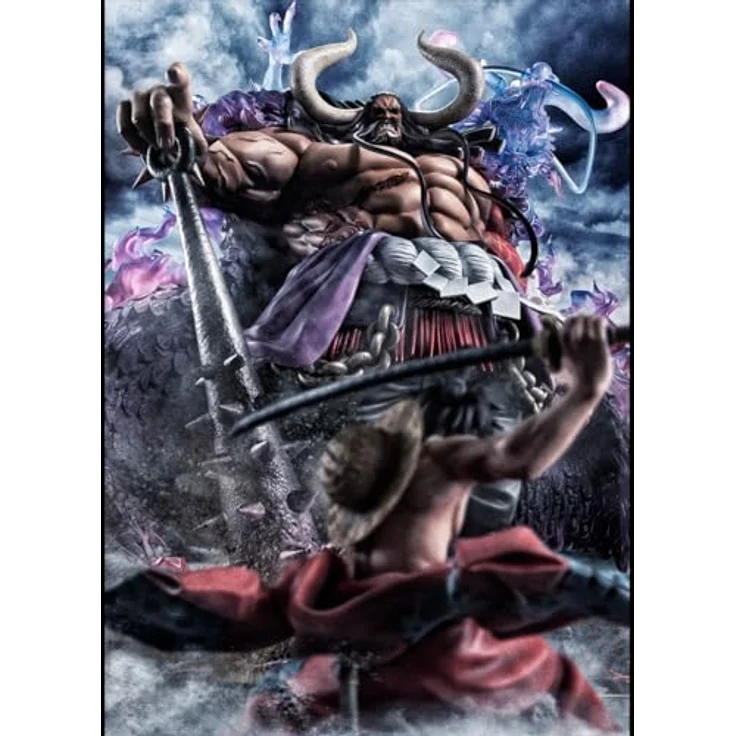 Megahouse One Piece Portrait Of Pirates WA-MAXIMUM PVC Statue Kaido the Beast, 38 cm, Super limited reprint – Bild 7