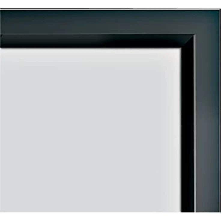 Nobo A3 Bilderrahmen mit Cliprahmen, Info-Rahmen mit Wandbefestigung, Durchgehende Eckbefestigung, Aushang-Rahmen, Auf Gehrung geschnittene Ecken, Klapprahmen, Impression Pro Serie, Schwarz, 1915581 – Bild 3