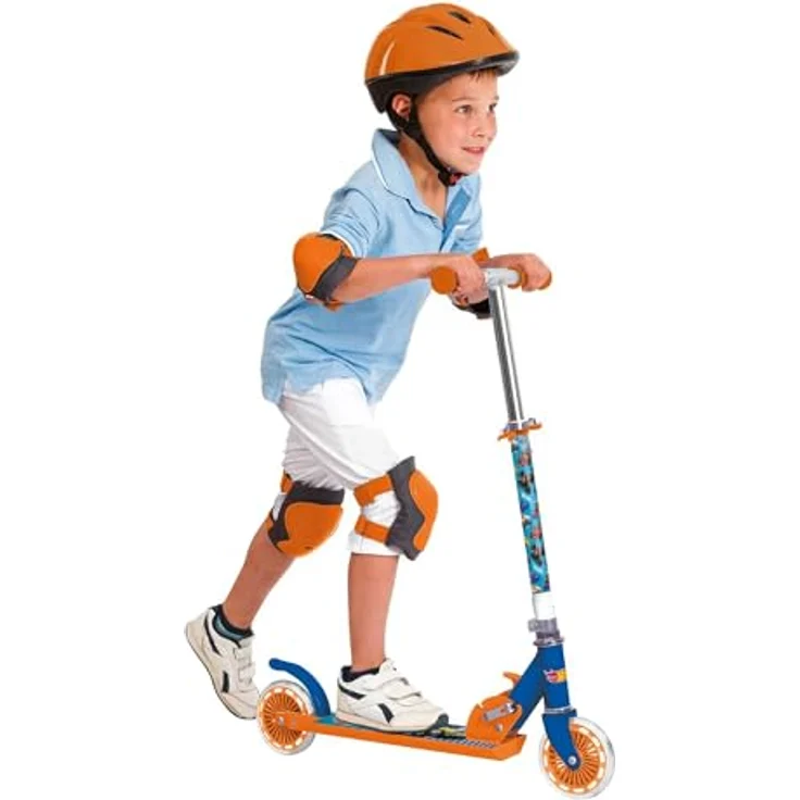 Mondo 18456 Klappbarer Roller HOT WHEELS, Höhenverstellbar, geeignet für Jungen ab 3 Jahren, bis 50 kg belastbar – Bild 7