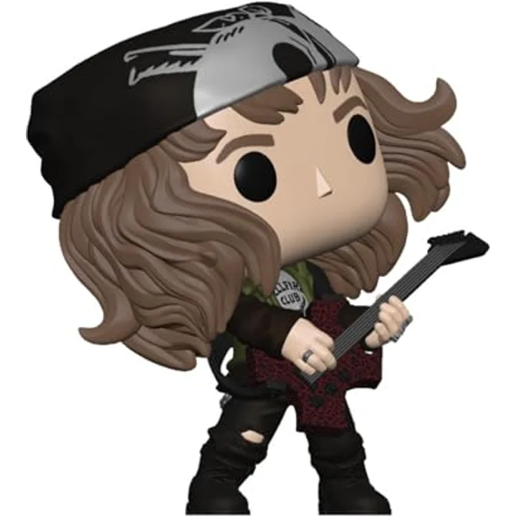 Funko POP! TV: Stranger Things - Hunter Eddie Mit Guitar​​ - Vinyl-Sammelfigur - Geschenkidee - Offizielle Handelswaren - Spielzeug Für Kinder Und Erwachsene - TV Fans - Modellfigur Für Sammler – Bild 2