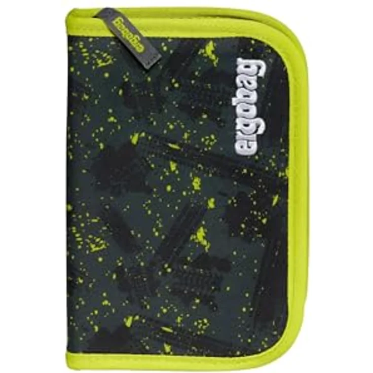 ergobag Federmäppchen, 23-tlg. Set mit Buntstiften, Bleistift, Radiergummi und Anspitzer, Zwillingsdesign passend zu ergobag Rucksäcken – Bild 1
