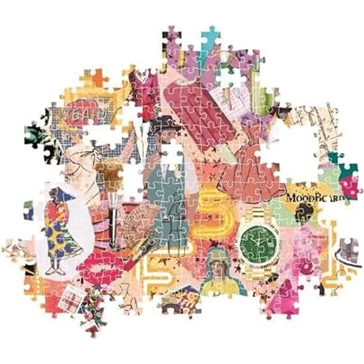 Clementoni Puzzle More Is More - Fashion&Design, 1000 Teile 2D Puzzle – Bild 5