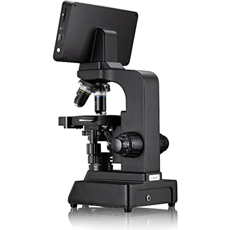 BRESSER Researcher LCD-Mikroskop, digitales Mikroskop mit 16MP Sony Kamerasensor, 7 Zoll Touchscreen und HDMI-Ausgang – Bild 4